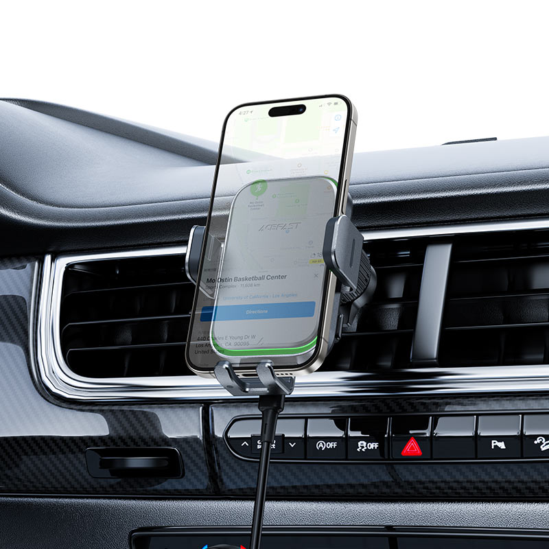 Acefast Fast Wireless Charger Car Mount Holder D17 15W Acefast Fast Wireless Charger Car Mount Holder D17 15W